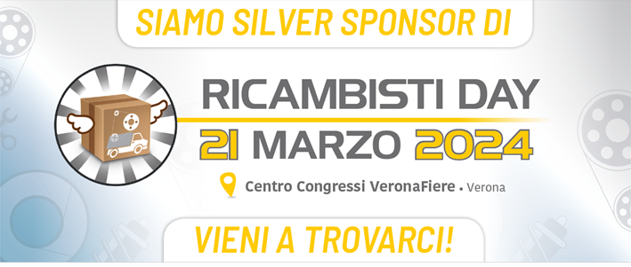 RICAMBISTI DAY 21 MARZO 2024: SIAMO SILVER SPONSOR